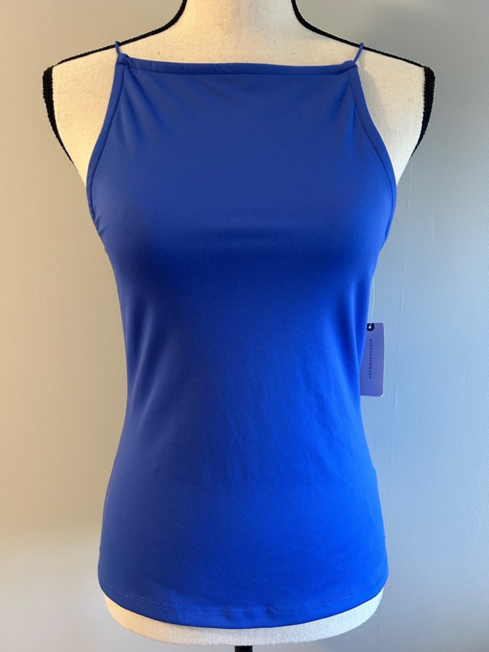 NWT Anthropologie Maeve Tank Top in Vibrant Cobalt